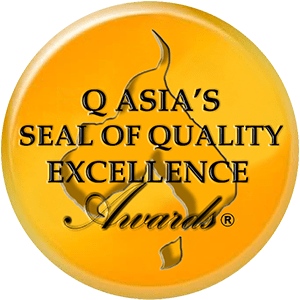 Q Asia's seal of quality excellence awards