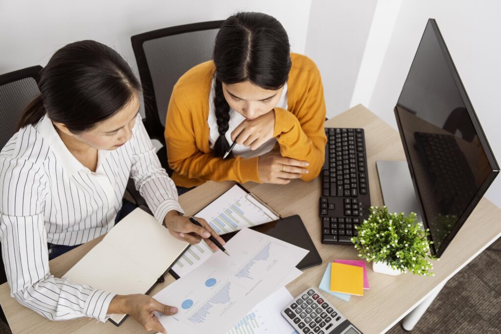people strategizing for tax optimization